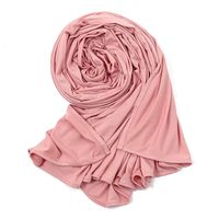 Women's Ethnic Style Solid Color Modal Hijab sku image 4