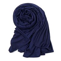 Women's Ethnic Style Solid Color Modal Hijab main image 4