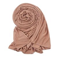 Women's Ethnic Style Solid Color Modal Hijab sku image 6
