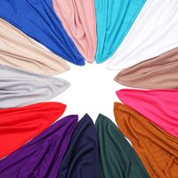 Women's Ethnic Style Solid Color Modal Hijab main image 6