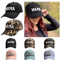 Women's Fashion Mama Letter Embroidery Curved Eaves Baseball Cap main image 1