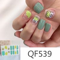 Sweet Flower Sticker Nail Patches 1 Set sku image 21