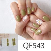 Sweet Flower Sticker Nail Patches 1 Set sku image 6