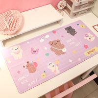 Oversized Waterproof Mouse Pad Cute Girl Ins Style Stain-resistant Table Mat Creative Student Writing Office Desktop Mat sku image 3