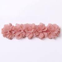Fashion Flower Cloth Handmade Hair Clip 1 Piece sku image 3