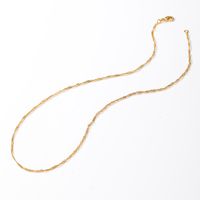 1 Piece Simple Style Necklace Copper Necklace main image 6