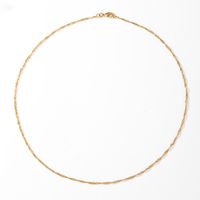 1 Piece Simple Style Necklace Copper Necklace main image 5