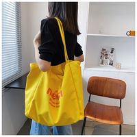 Women's Fashion Letter Canvas Shopping Bags main image 5