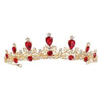 Bridal Crown Alloy Plating Rhinestones Crown main image 5