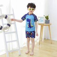 Boy's Simple Style Cartoon Polyester One Pieces main image 3