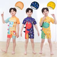 Boy's Simple Style Dinosaur Polyester One Pieces main image 1