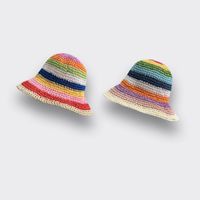 Women's Sweet Multicolor Wide Eaves Straw Hat main image 5