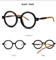 Casual Fashion Solid Color Ac Round Frame Full Frame Women's Sunglasses sku image 7