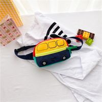 Boy's Small All Seasons Pu Leather Cute Fanny Pack sku image 1