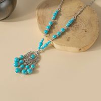 1 Piece Ethnic Style Bow Knot Alloy Women's Pendant Necklace main image 4