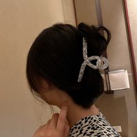 Elegant Geometric Alloy Inlay Artificial Pearls Hair Claws 1 Piece sku image 7