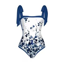 Women's Sexy Printing Backless One Piece sku image 4