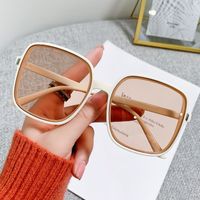 Fashion Color Block Pc Oval Frame Patchwork Full Frame Women's Sunglasses main image 4