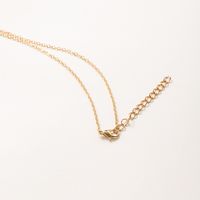 1 Piece Simple Style Letter Alloy Plating Unisex Necklace main image 5
