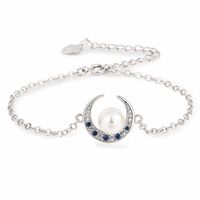 Style Simple Rond Le Cuivre Incruster Strass Femmes Des Boucles D'oreilles main image 3