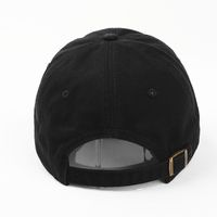 Unisex Fashion Solid Color Curved Eaves Baseball Cap main image 3