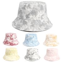 Unisex Fashion Tie Dye Wide Eaves Bucket Hat main image 1