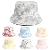 Unisex Mode Tie-dye Breite Traufen Bucket Hat main image 5