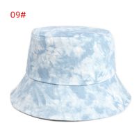 Unisex Fashion Tie Dye Wide Eaves Bucket Hat sku image 5