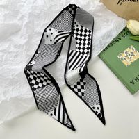 Fashion Letter Square Cloth Hair Band 1 Piece sku image 119