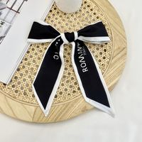 Fashion Letter Square Cloth Hair Band 1 Piece sku image 1
