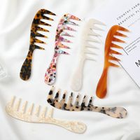 Fashion Solid Color Acetic Acid Sheets Hair Combs main image 1