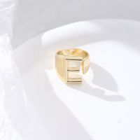 1 Piece Fashion Letter Copper Plating Hollow Out Rings sku image 22