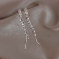 1 Pair Elegant Star Tassel Heart Shape Inlay Alloy Artificial Pearls Rhinestones Glass Earrings sku image 27