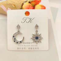 1 Pair Fashion Flower Butterfly Bow Knot Alloy Inlay Artificial Pearls Rhinestones Shell Women's Earrings sku image 50
