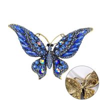 Moda Mariposa Aleación Esmalte Diamantes De Imitación Mujeres Broches sku image 1