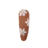 Girl'S Cute Sweet Flower Synthetic Yarn Knit Iron Embroidery Hair Clip sku image 3