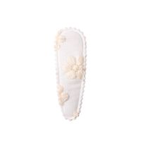 Girl'S Cute Sweet Flower Synthetic Yarn Knit Iron Embroidery Hair Clip main image 7