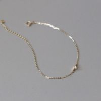 Elegant Geometric Sterling Silver Inlay Rhinestones Bracelets main image 4