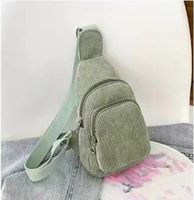 Women's Basic Solid Color Plush Waist Bags sku image 12