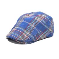 Unisex Casual Lattice Curved Eaves Ivy Cap main image 2