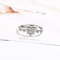 Fashion Polygon Copper Inlay Zircon Rings main image 2