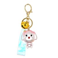 Cute Dog Arylic Women's Bag Pendant Keychain main image 3
