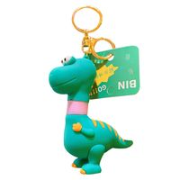 Cartoon Style Dinosaur Pvc Unisex Bag Pendant Keychain main image 5