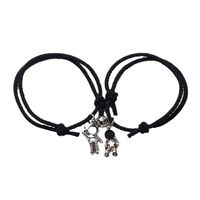 1 Piece Fashion Astronaut Alloy Rope Couple Bracelets Necklace main image 6