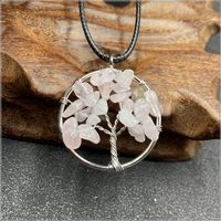 1 Piece Korean Style Tree Natural Stone Plating Necklace sku image 6