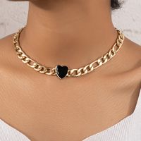 1 Piece Fashion Heart Shape Alloy Plating Women's Necklace main image 3