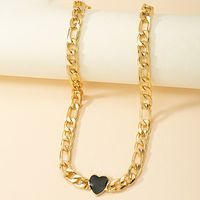 1 Piece Fashion Heart Shape Alloy Plating Women's Necklace main image 6