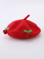 Children Unisex Cute Cherry Beret Hat sku image 2