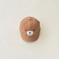 Children Unisex Cute Bear Embroidery Baseball Cap sku image 3