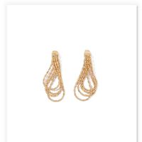 1 Pair Elegant Tassel Brass Plating Drop Earrings main image 4